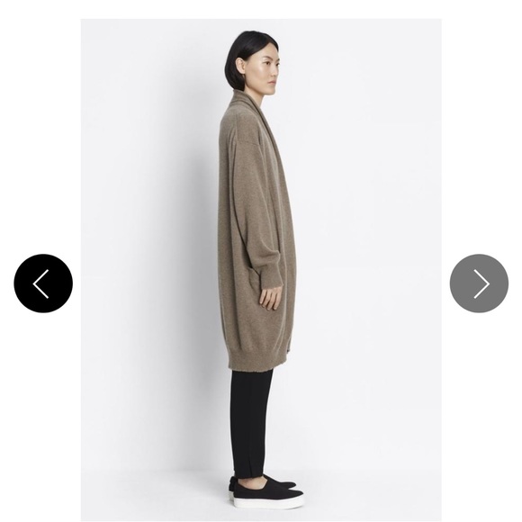 VINCE Long Line Cashmere Cardigan Size XS - Picture 3 of 9